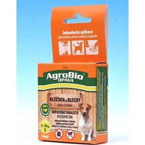 AgroBio ATAK Ektosol SpotOn - Odpuzovač parazitů psů balení S